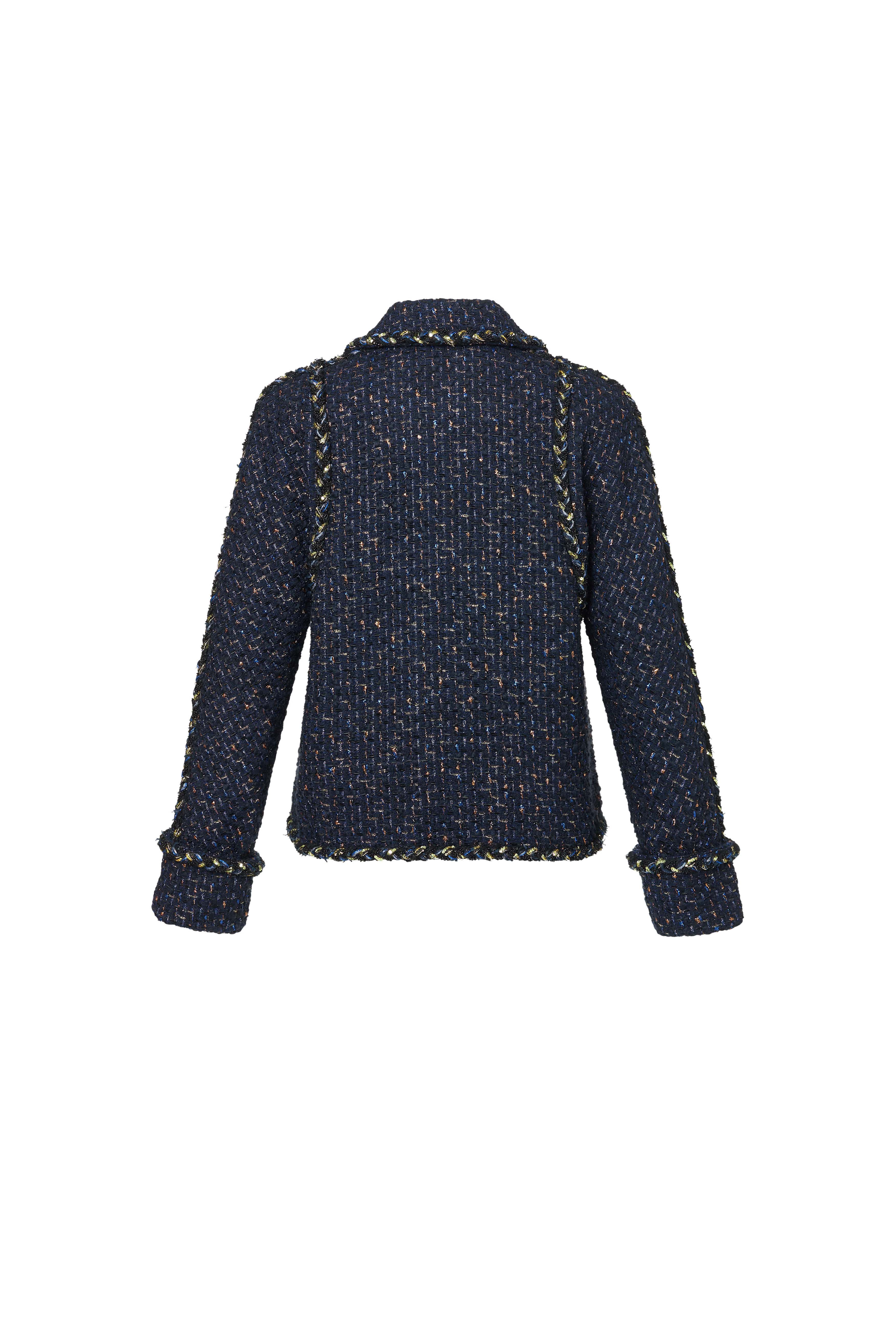 The Sapphire Evening Tweed Jacket