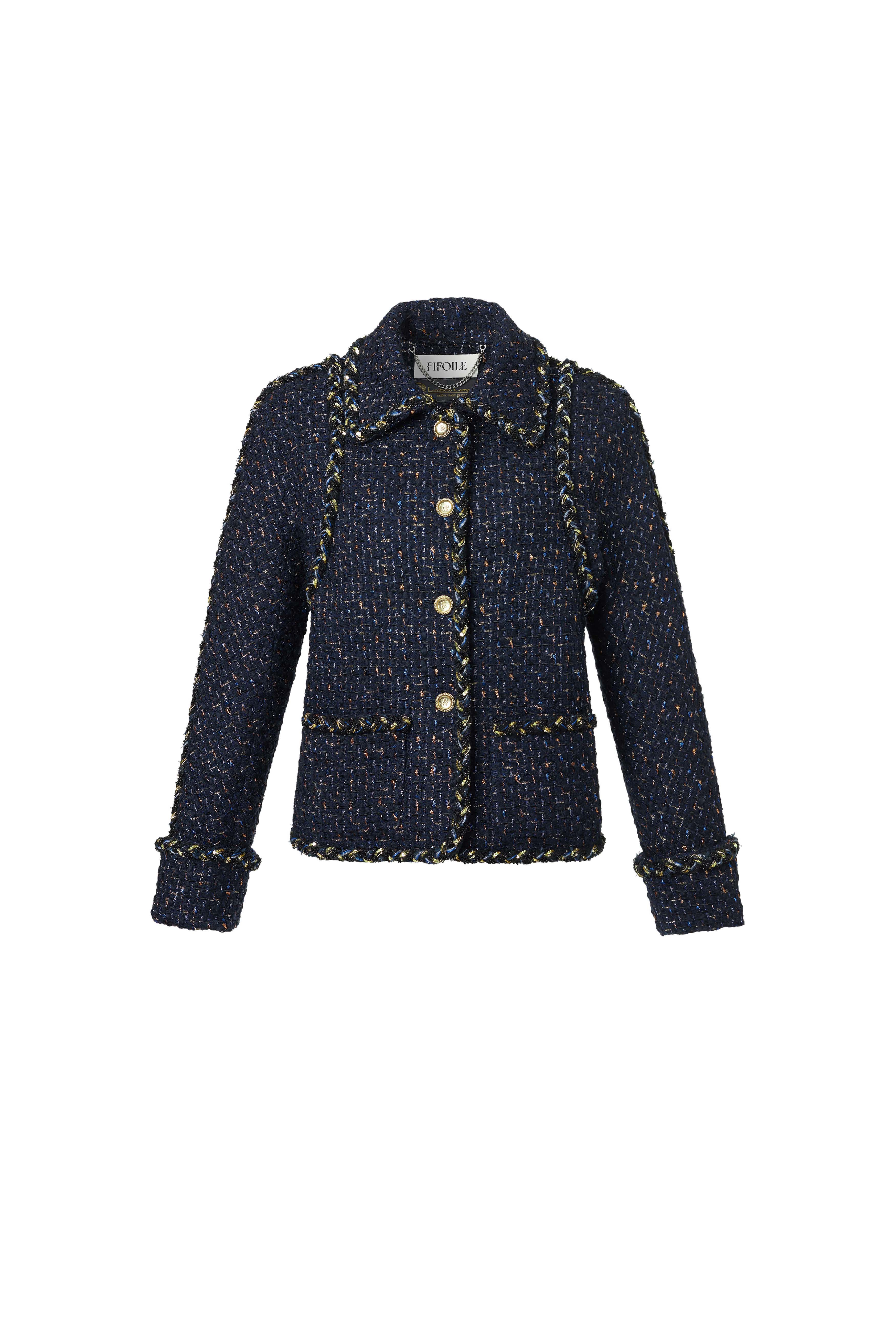The Sapphire Evening Tweed Jacket