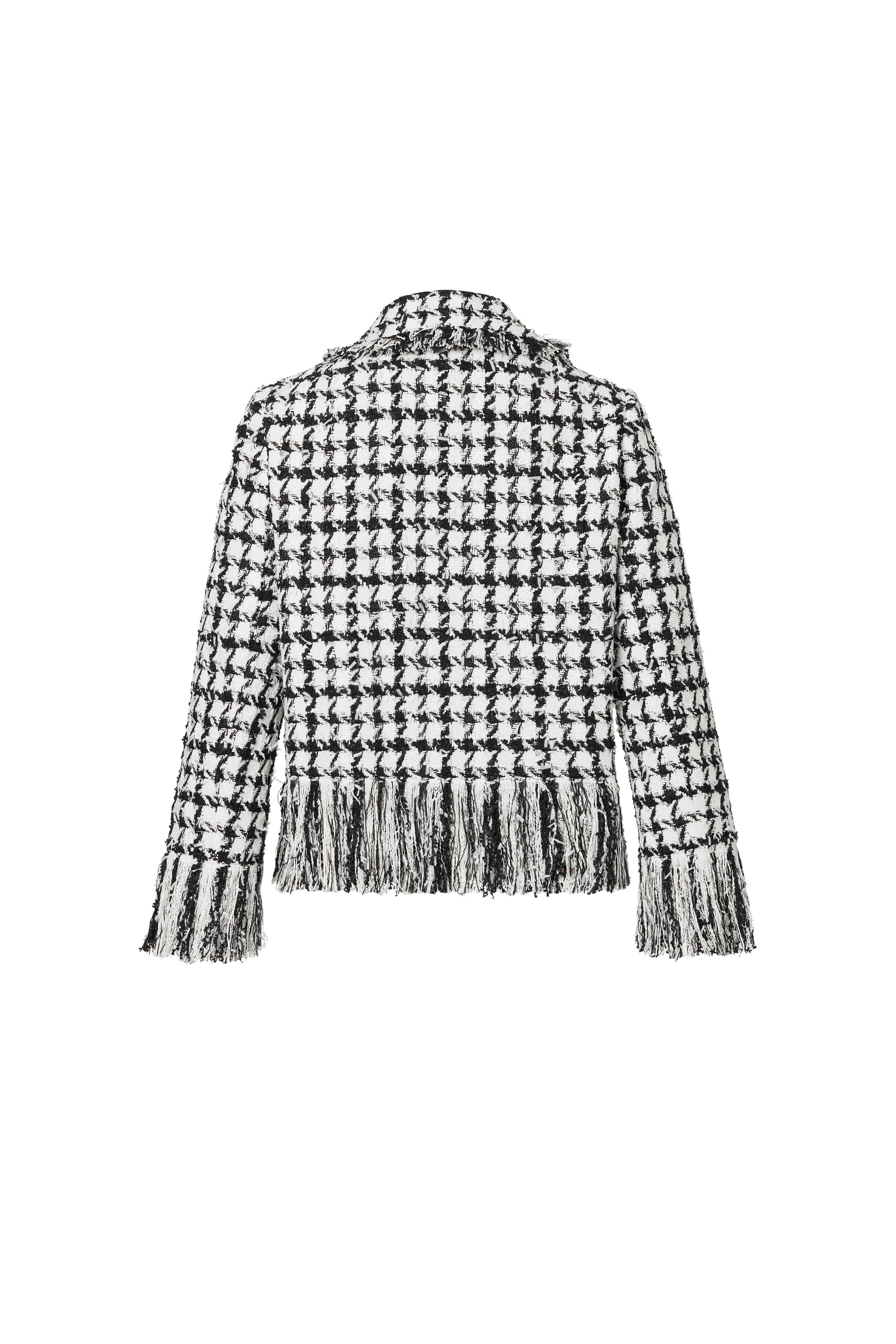 The Houndstooth Dancer Tweed Jacket
